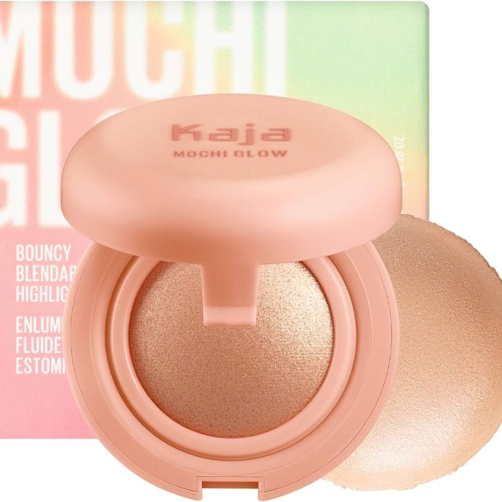 NEW - KAJA Mochi Glow Bouncy Shimmery Highlighter in LUNA - Full Size